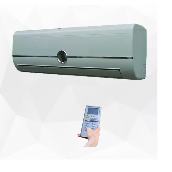 Unisex universal size ductless wall-mounted cooling and heating split system with whisper-quiet variable compressor and programmable remote control Kalsten