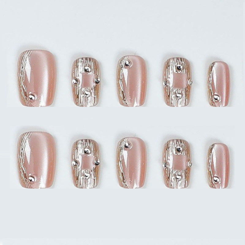 Elegant Press-On Nail Art Extensions Kalsten