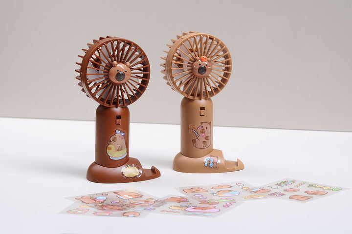 Unisex Portable Mini Fan in Cute Bear Design Kalsten