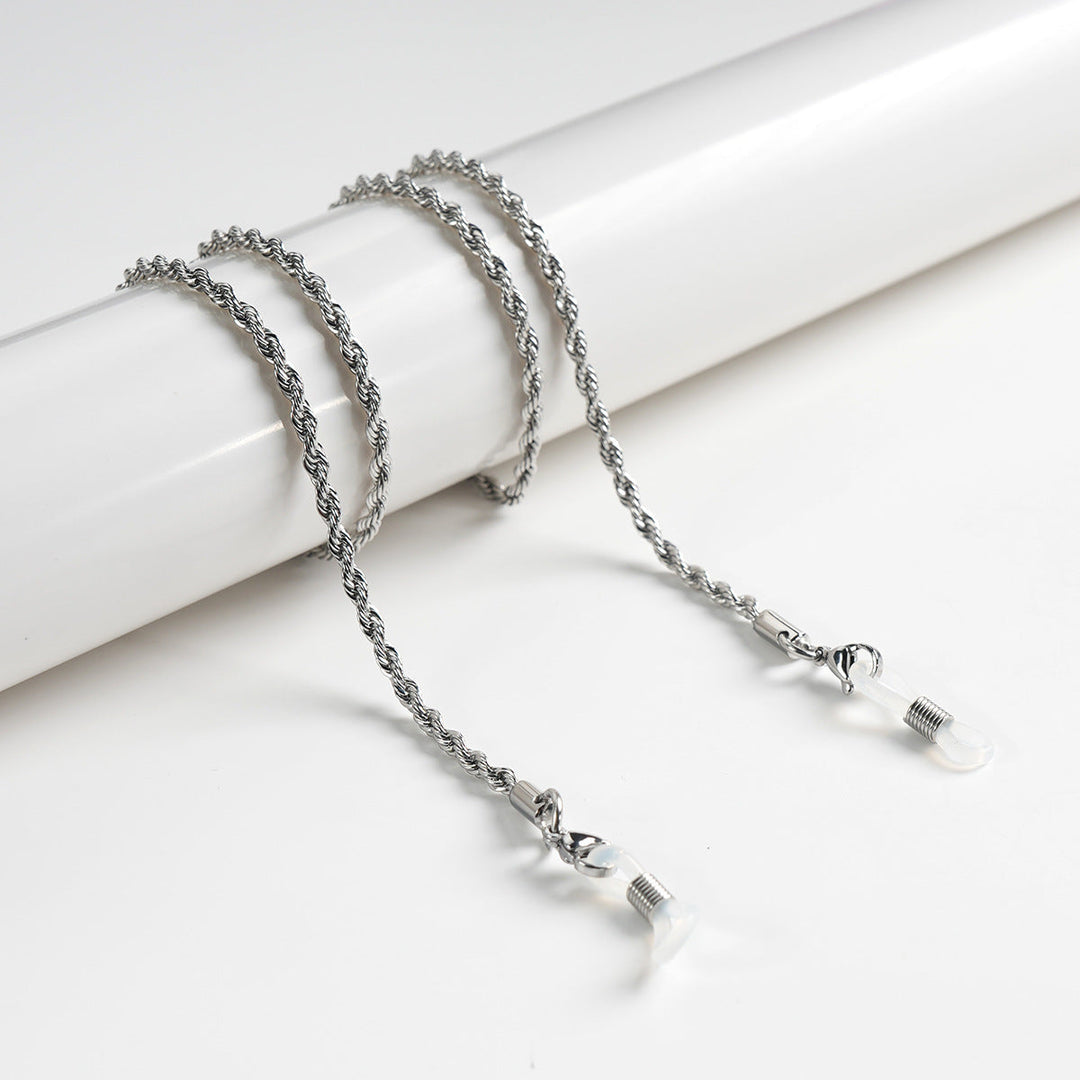 Twisted Metallic Eyewear Chain kalsten