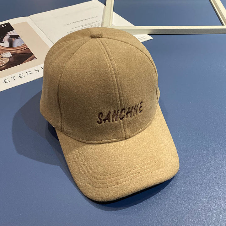 Women's Embroidered Wool Baseball Cap Kalsten