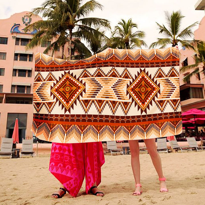 Beach blanket with creative art design Kalsten