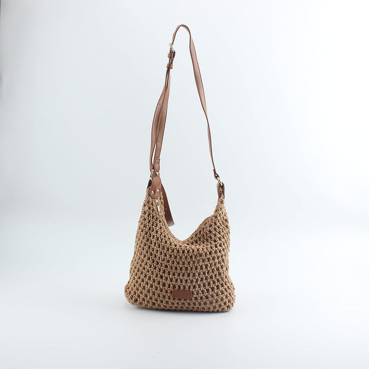 Handcrafted bucket crossbody bag Kalsten