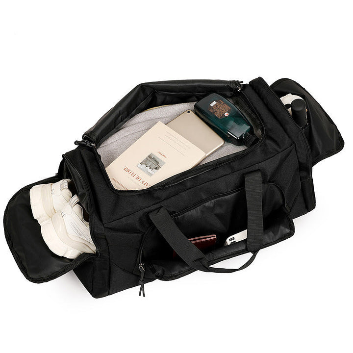 Men's Sporty Travel Bag with Innovative Storage System Kalsten