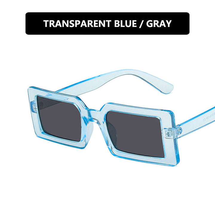 Women's square sunglasses with modern, wide frame and protective UV filter Kalsten