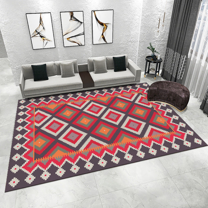 Geometric Patterned Area Rug   1786779209