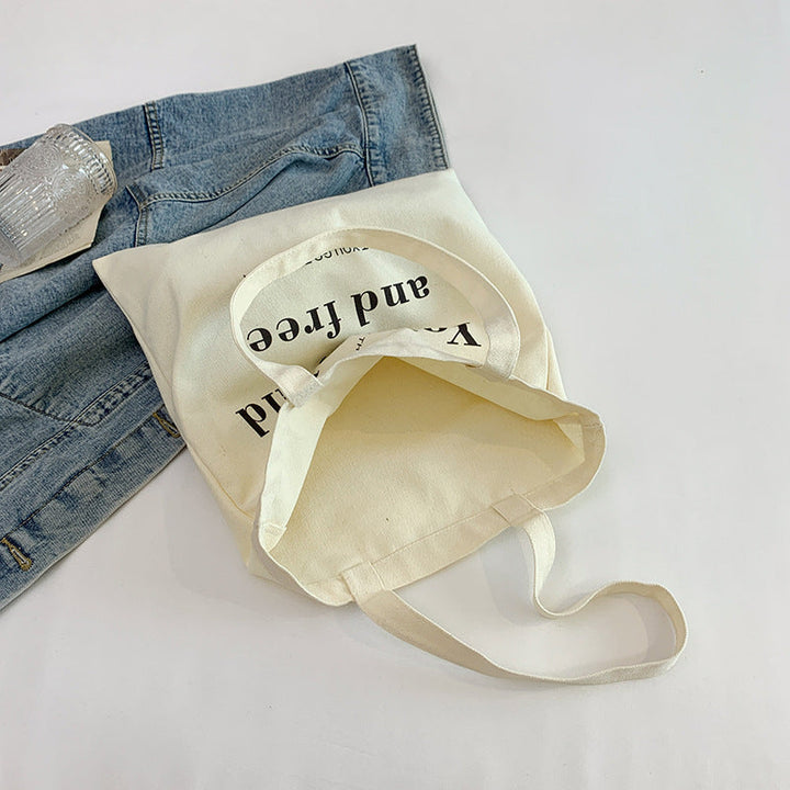 Motivational Canvas Tote Bag Kalsten