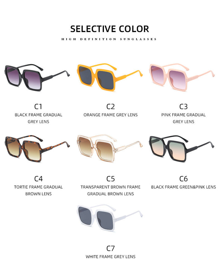 Women’s trendy oversized sunglasses with modern design Kalsten