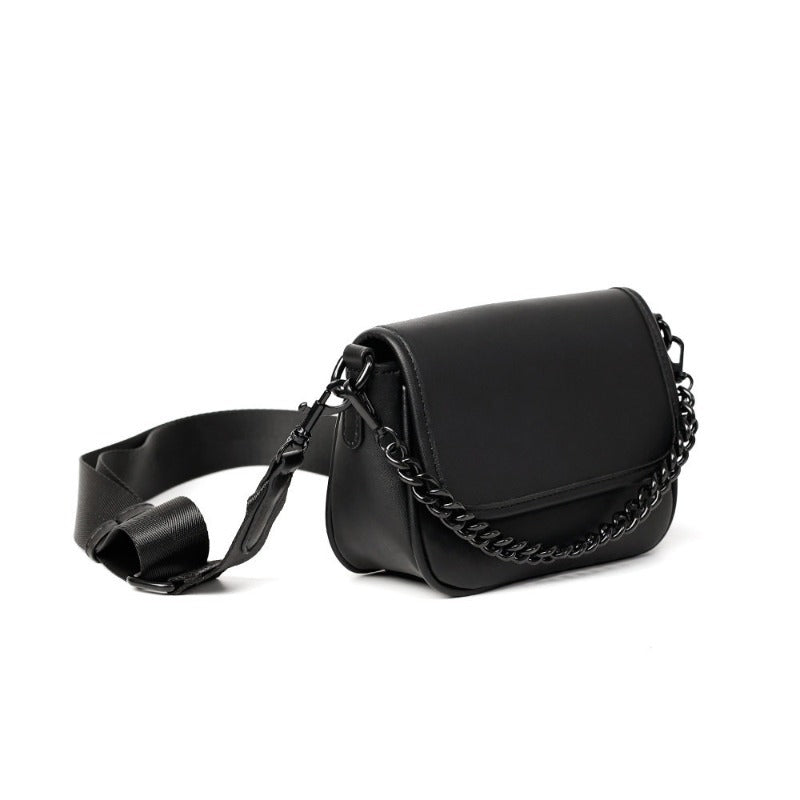Elegant crossbody bag with chain shoulder strap Kalsten