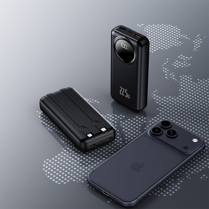 Power bank with multifunctional USB port and digital charge level indicator Kalsten