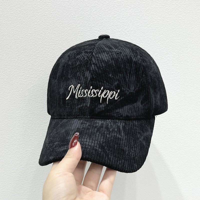 Women's Corduroy Visor Cap Kalsten