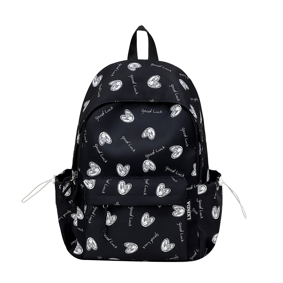 Heart-Pattern Casual Backpack kalsten
