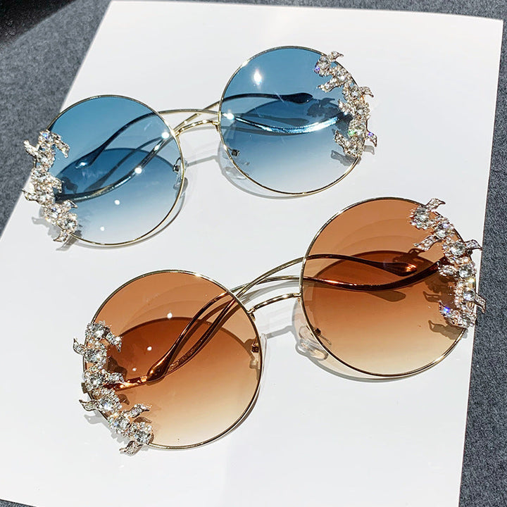 Women's fashion sunglasses with extravagant design and sparkling accents Kalsten