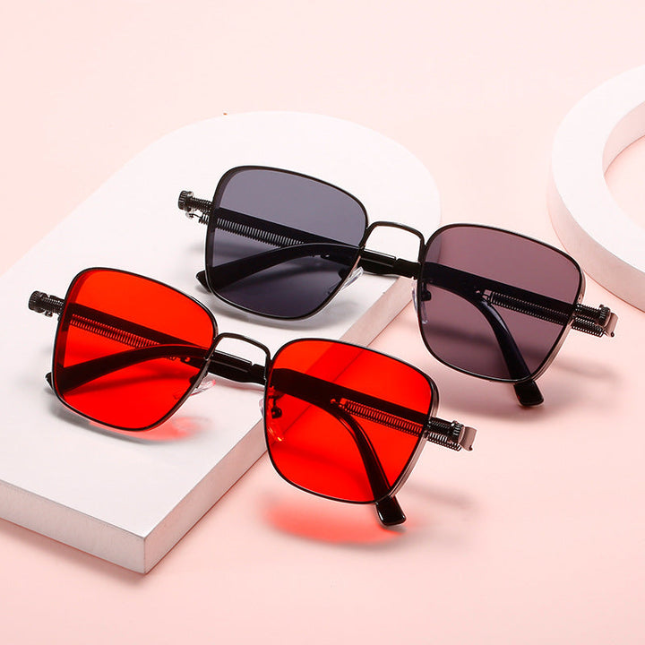 Women's modernist sunglasses in elegant metal frame Kalsten