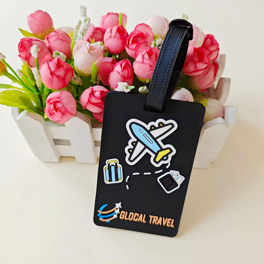 Unisex Luggage Tag with Innovative Air Travel Design Kalsten