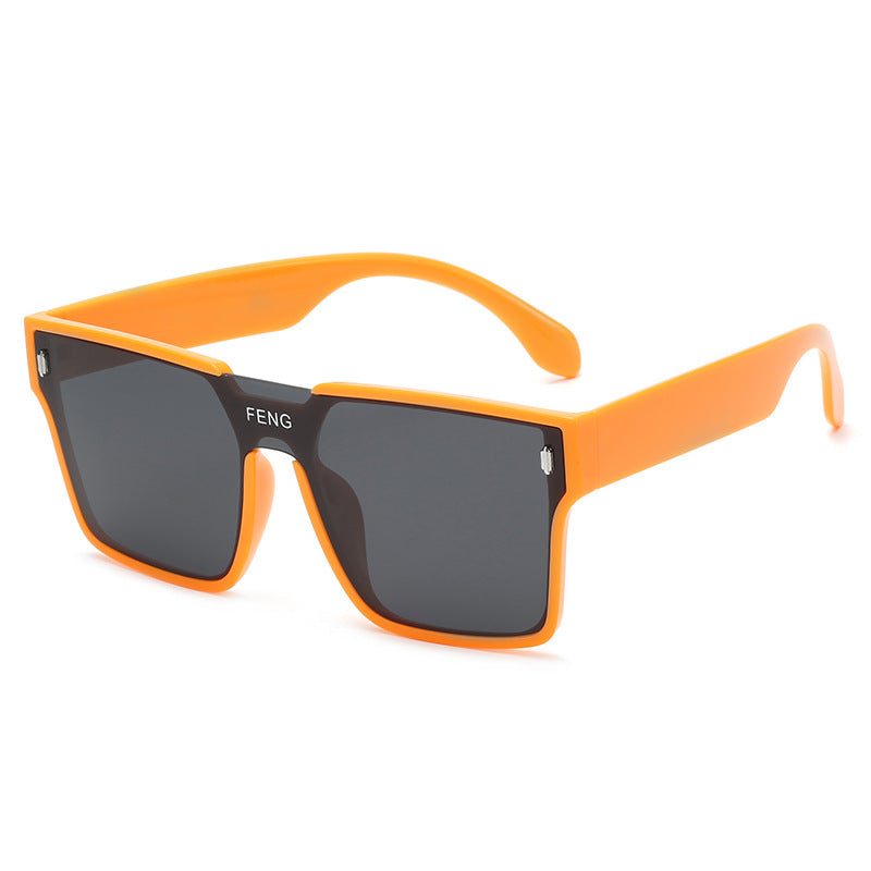 Women's fashionable square sunglasses with durable plastic frame Kalsten