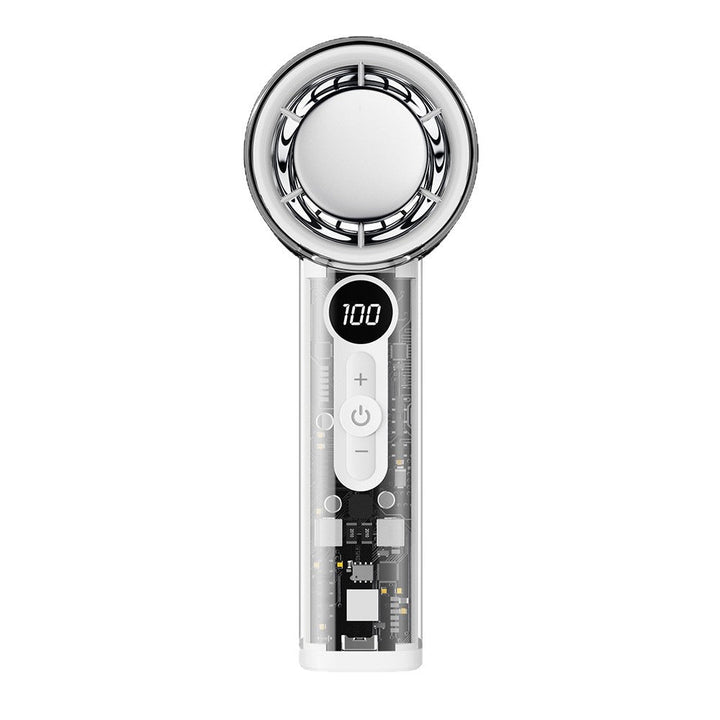 Cooling transparent handheld bladeless high-speed portable USB rechargeable fan Kalsten
