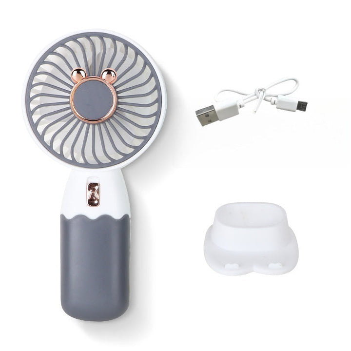 Women's Handheld Cooling Fan with USB Charging Function Kalsten