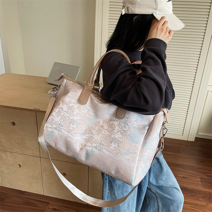 Elegant travel bag with luxurious pattern print Kalsten