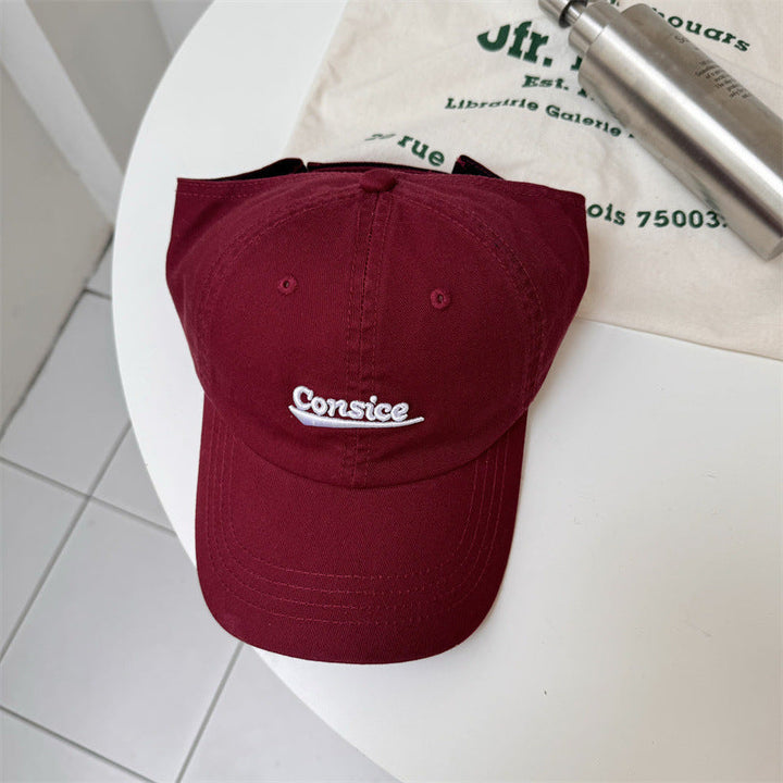 Unisex Casual Embroidered Cotton Cap Kalsten
