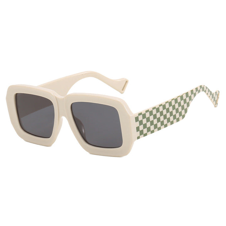 Women's fashionable sunglasses with square design and chic pattern Kalsten