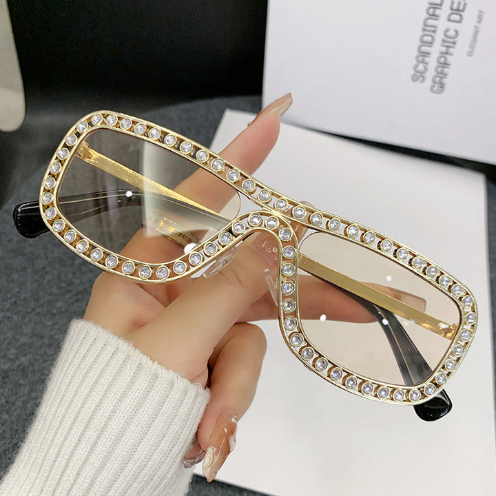 Ladies Glamorous Sunglasses with Sparkling Crystal Accents Kalsten