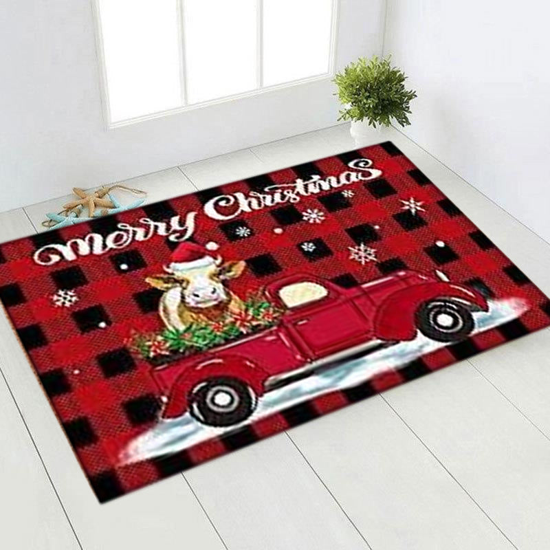 Holiday-Themed Welcome Mat Kalsten