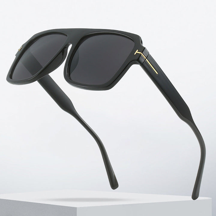 Women's square sunglasses with stylish, transparent frame Kalsten