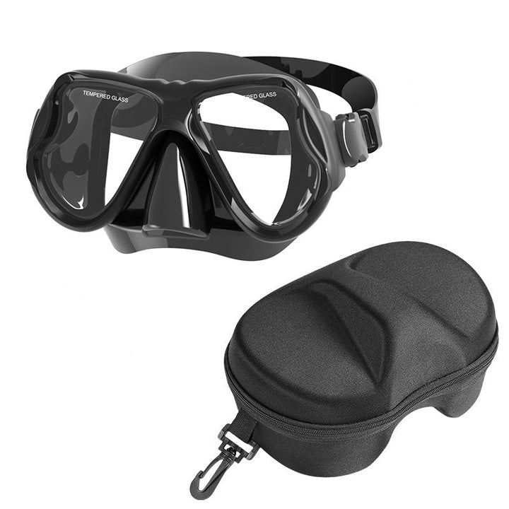 Diving mask with wide field of vision and comfortable wearing comfort Kalsten