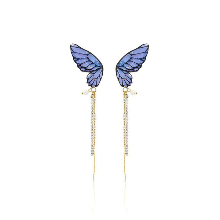 Artistic Butterfly-Inspired Dangle Earrings Kalsten