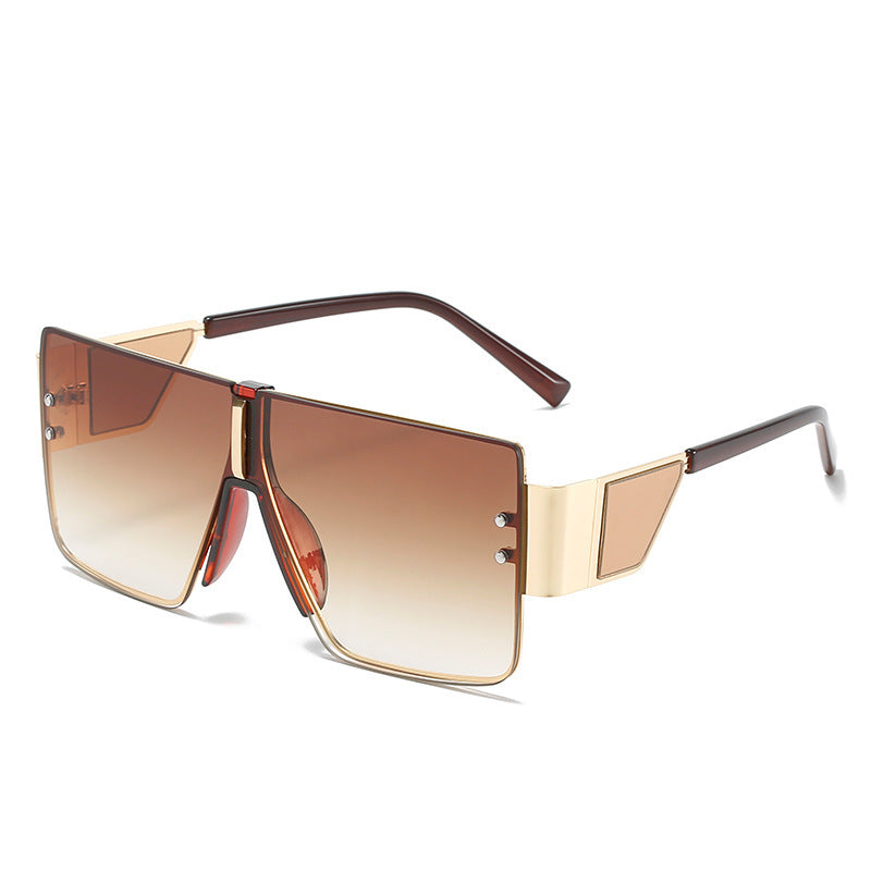 Ladies trendy oversized sunglasses with futuristic design Kalsten