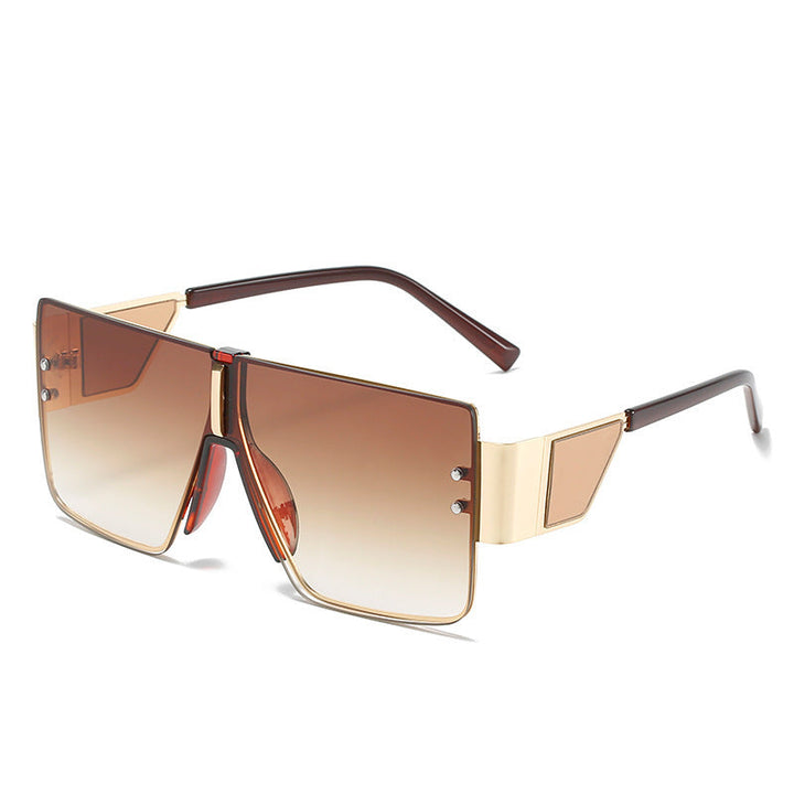Ladies trendy oversized sunglasses with futuristic design Kalsten