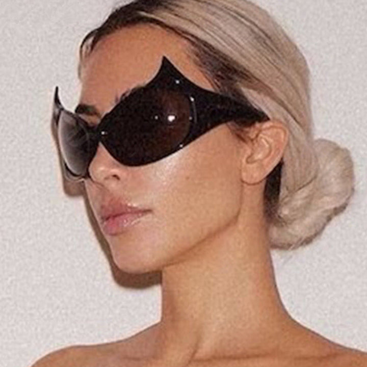 Women futuristic sunglasses with stylish design and protective UV filter Kalsten