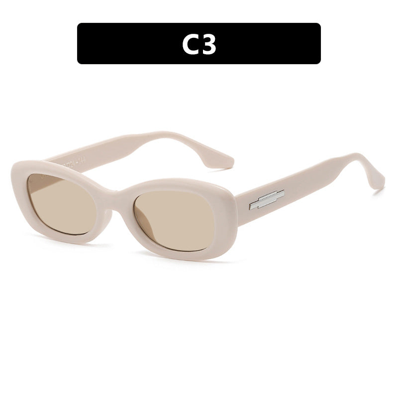 Women's fashionable sunglasses in trendy retro style with UV protection Kalsten