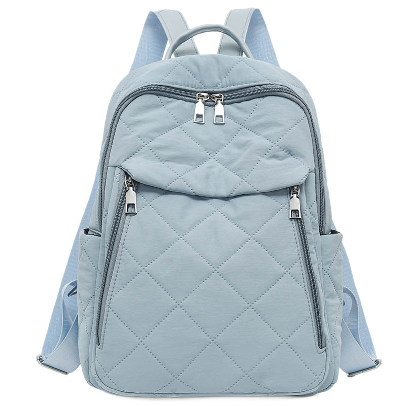 Quilted Multi-Pocket Backpack Kalsten