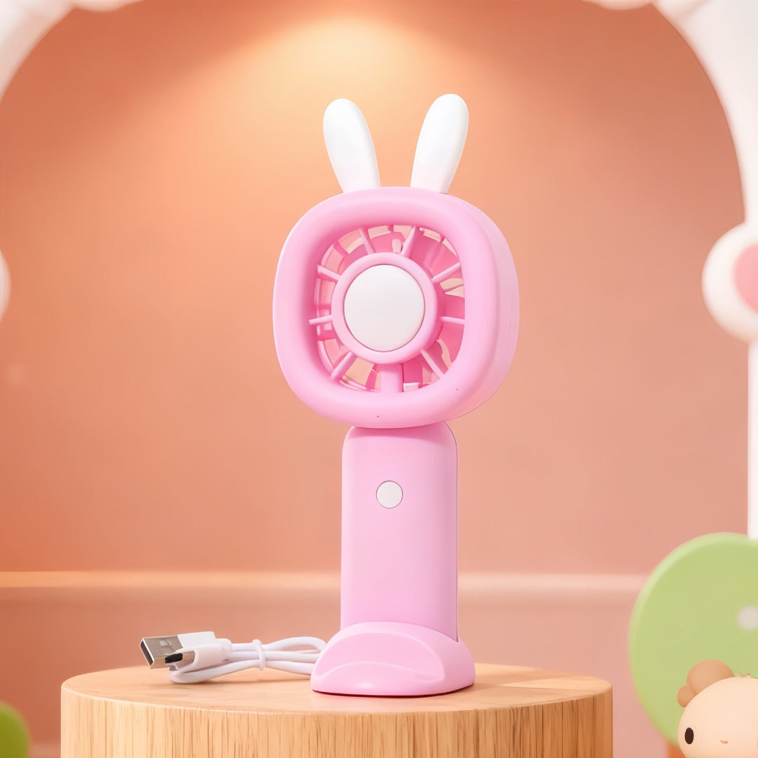 Women's Portable Fan with Cute Antlers Design Kalsten