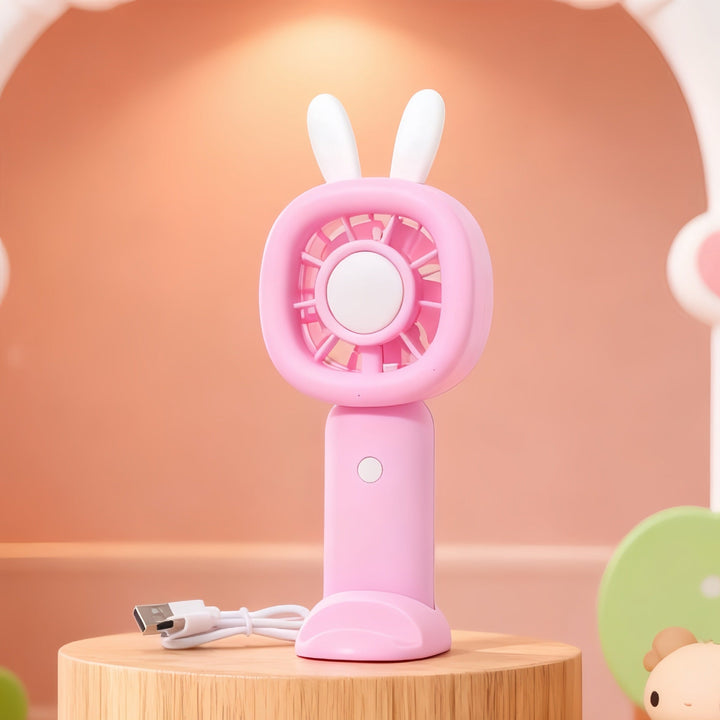Women's Portable Fan with Cute Antlers Design Kalsten