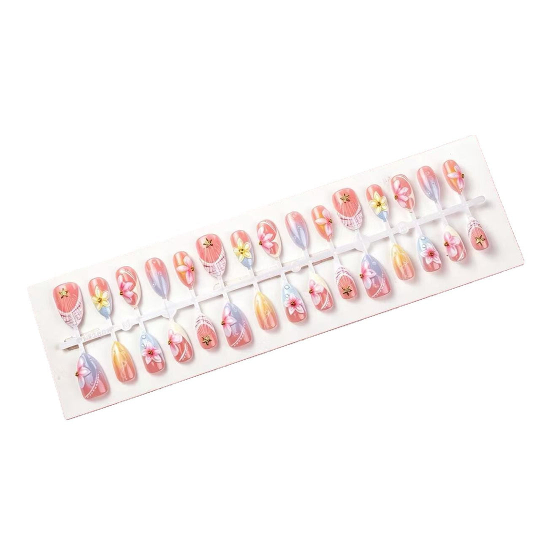 Artistic Floral Nail Art Tips Kalsten