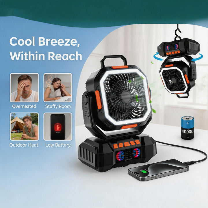 Portable Rechargeable Air Circulator Kalsten