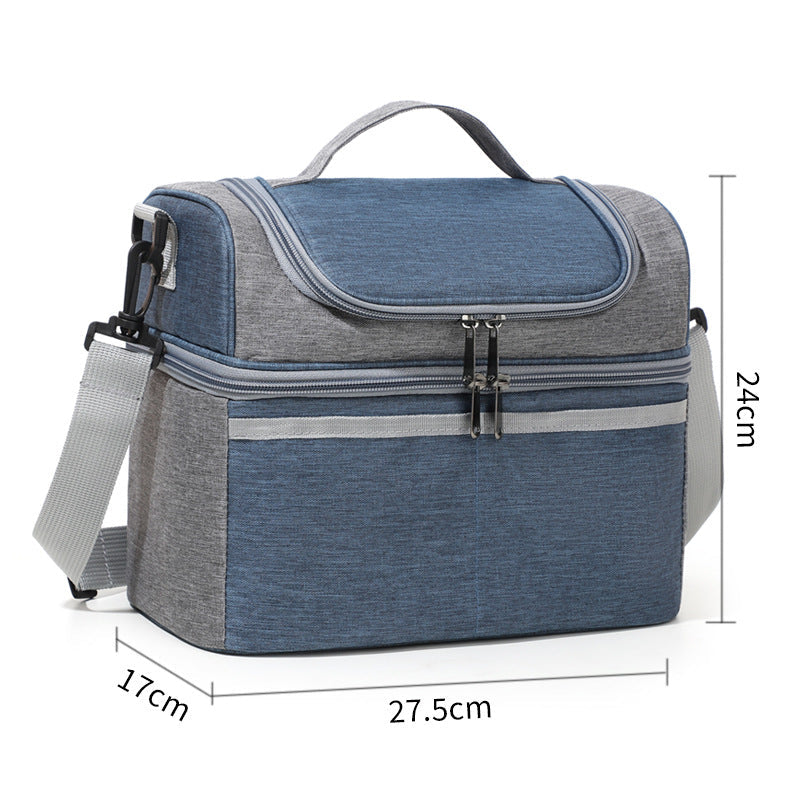 Women's insulated picnic lunch bag with multiple compartments Kalsten