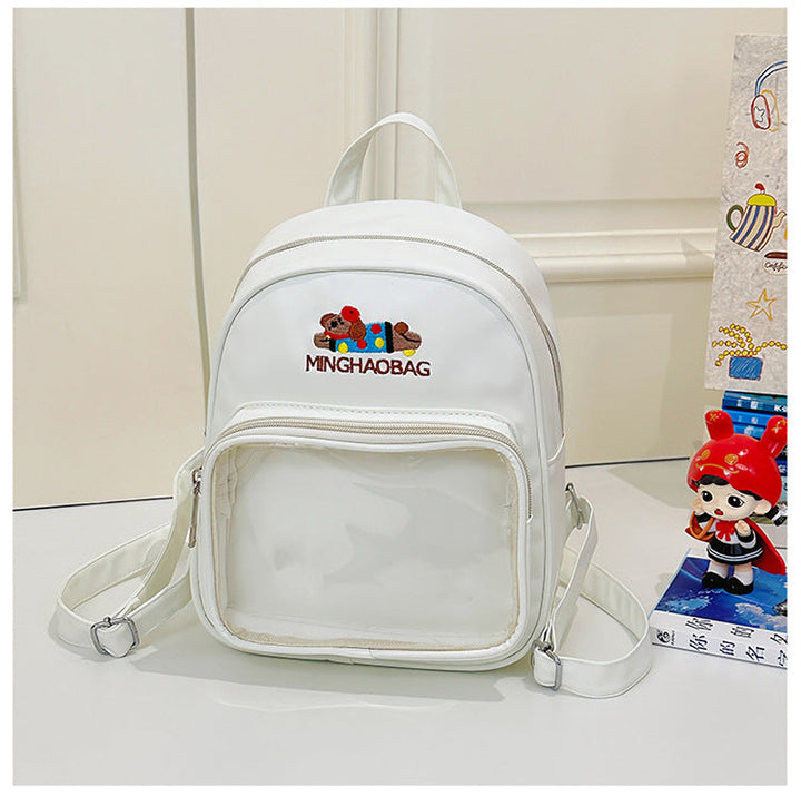 Cute Plush Character Mini School Backpack