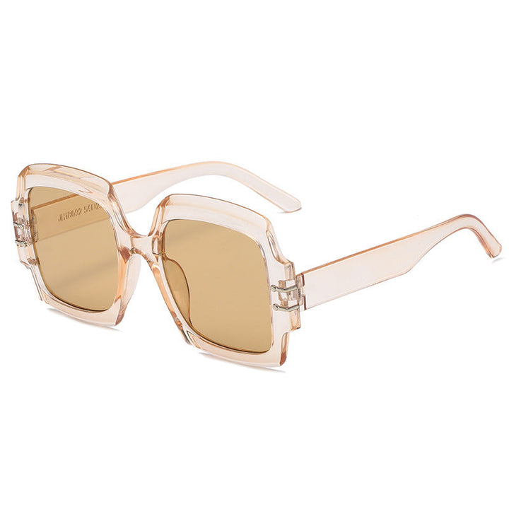 Women's Fashion Oversized Sunglasses with Animal Print Kalsten