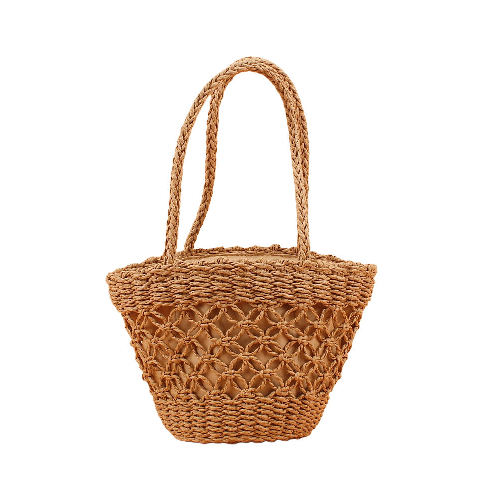 Handwoven basket bag with rustic design Kalsten