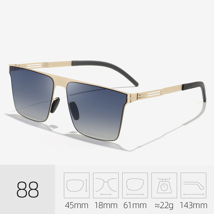 Modern Square Frame Sunglasses Kalsten