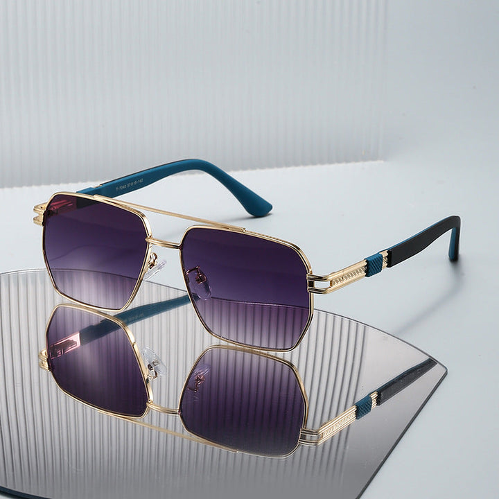 Men's sunglasses with high-quality metal frame and sporty accents Kalsten