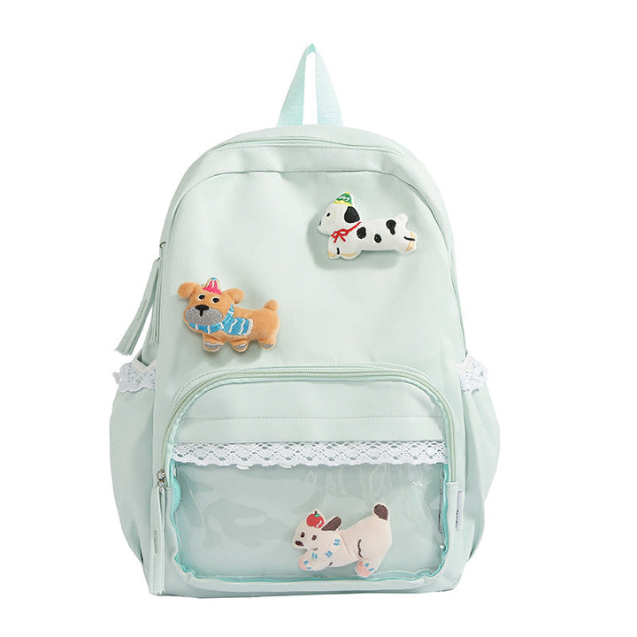 Cute Animal-Themed Embroidered Backpack Kalsten