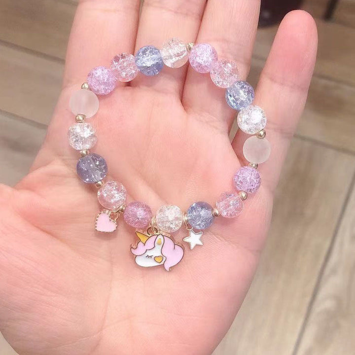 Whimsical Beaded Charm Bracelet Kalsten
