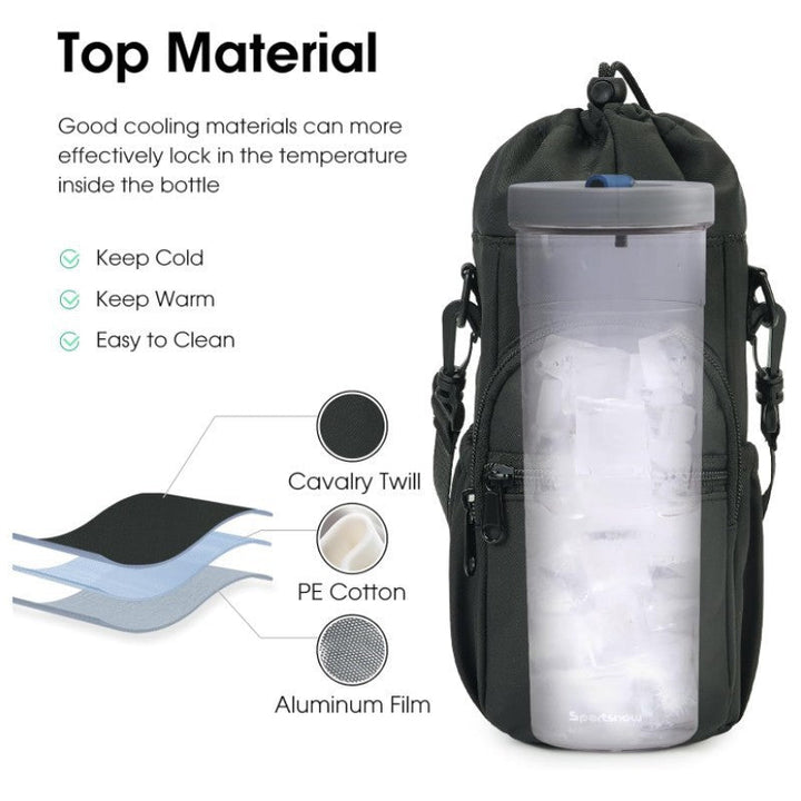 Practical Bottle Crossbody Bag Kalsten