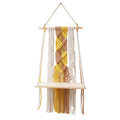Decorative Macramé Shelf Acalora