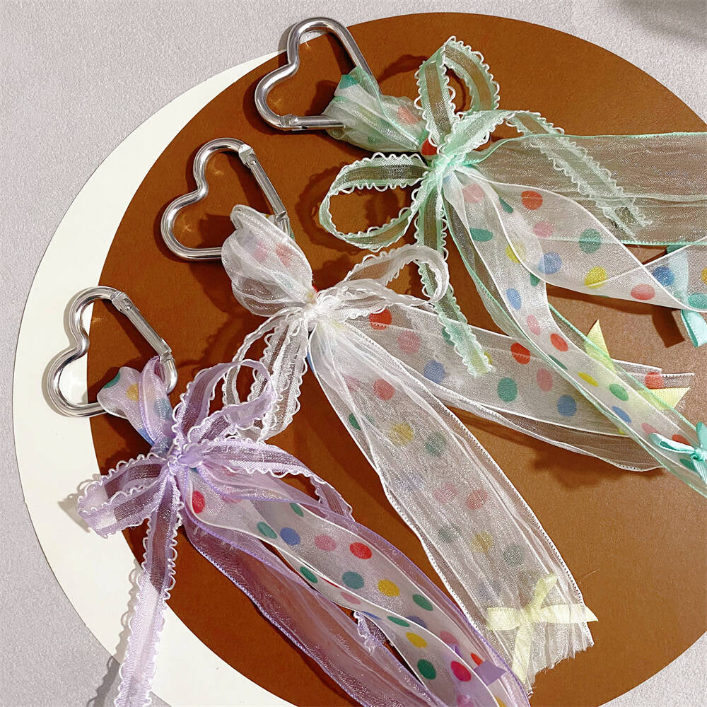 Decorative Heart-Shaped Keychain kalsten